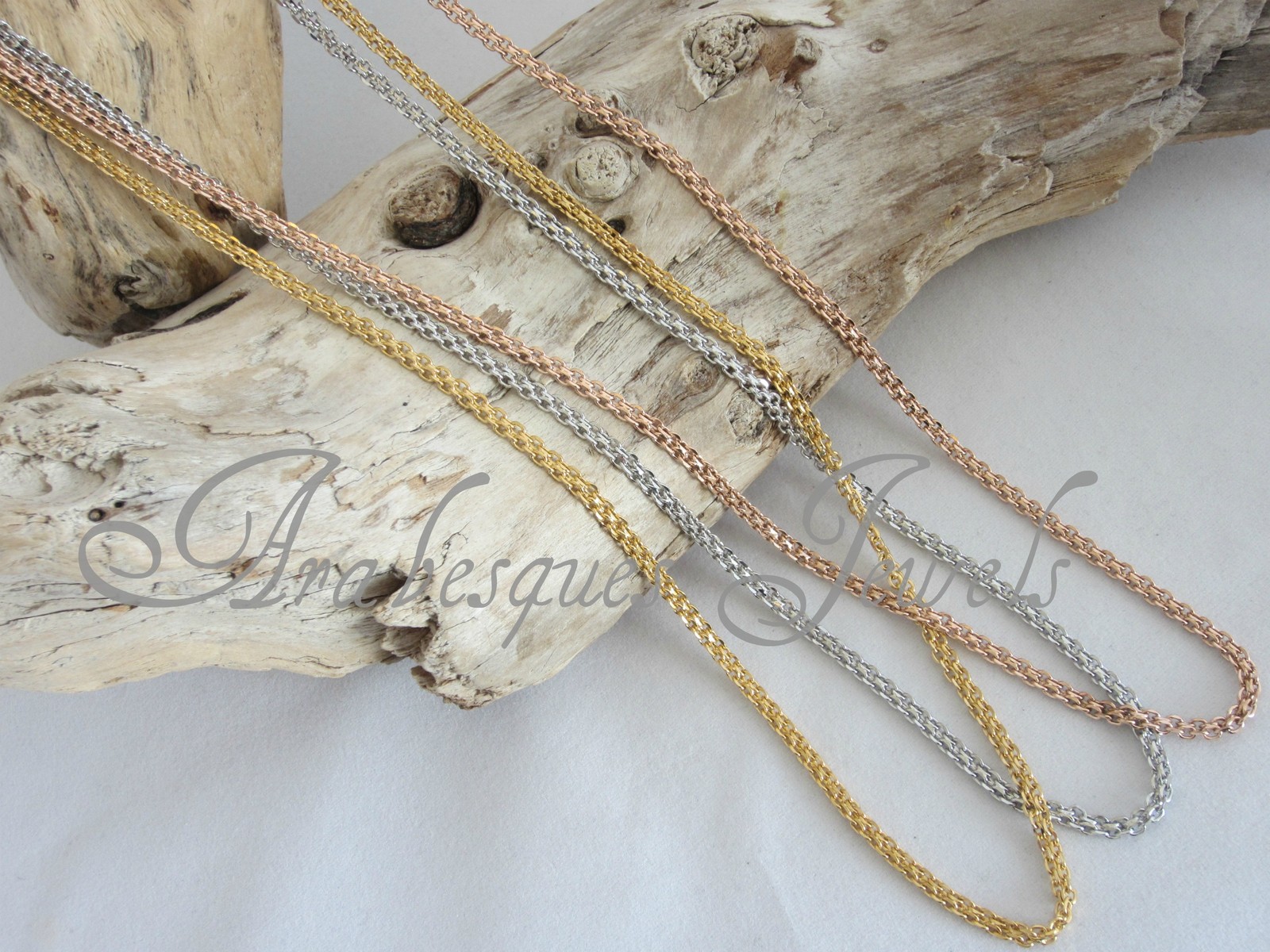 36″ 90cm GENUINE STERLINA MI MILANO DOUBLE LINK CHAIN FOR COIN/MONEDA PENDANT