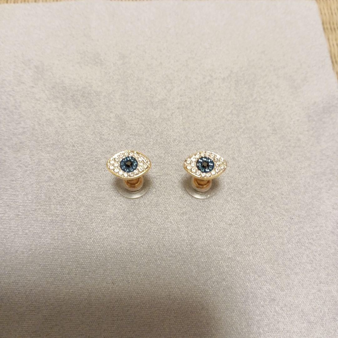 Swarovski Evil Eye Earrings Used Good Condition Not specified
