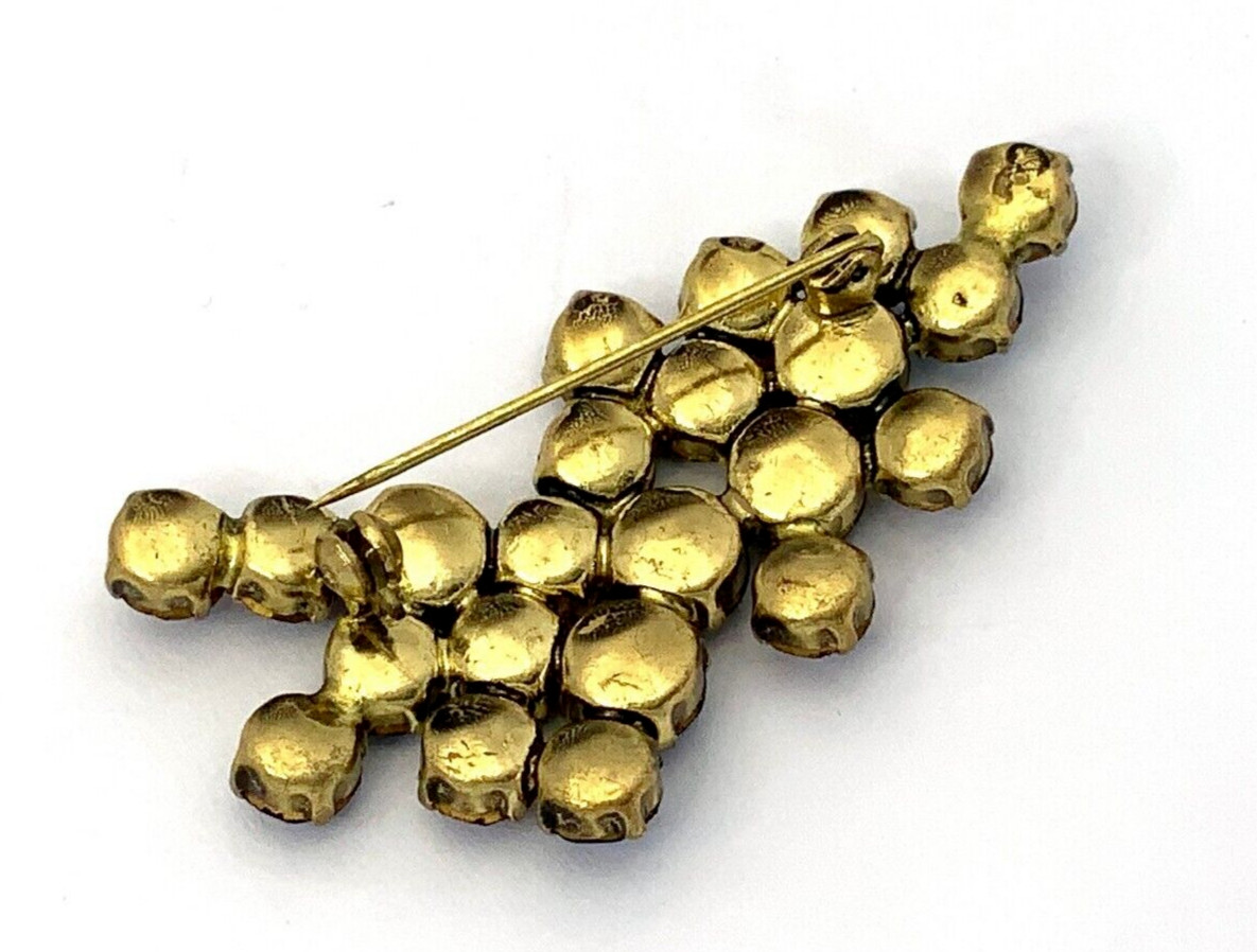 MADE IN AUSTRIA MULTI-COLOR CRYSTAL BROOCH | 10 GRAMS