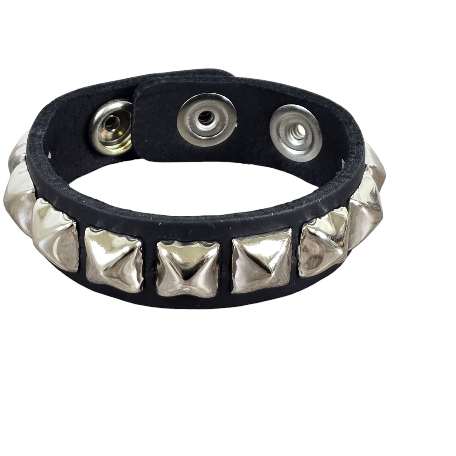 Studded Punk Cuff goth Wristband Punk Goth Emo Thrash Rockabilly Bracelet USA