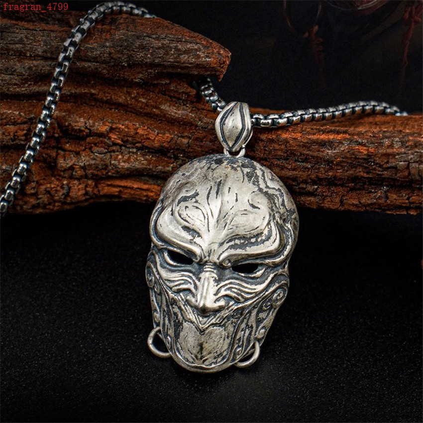 The Legend of Tang Dynasty’s Captors VII Official Theme Mask Necklace Pendant