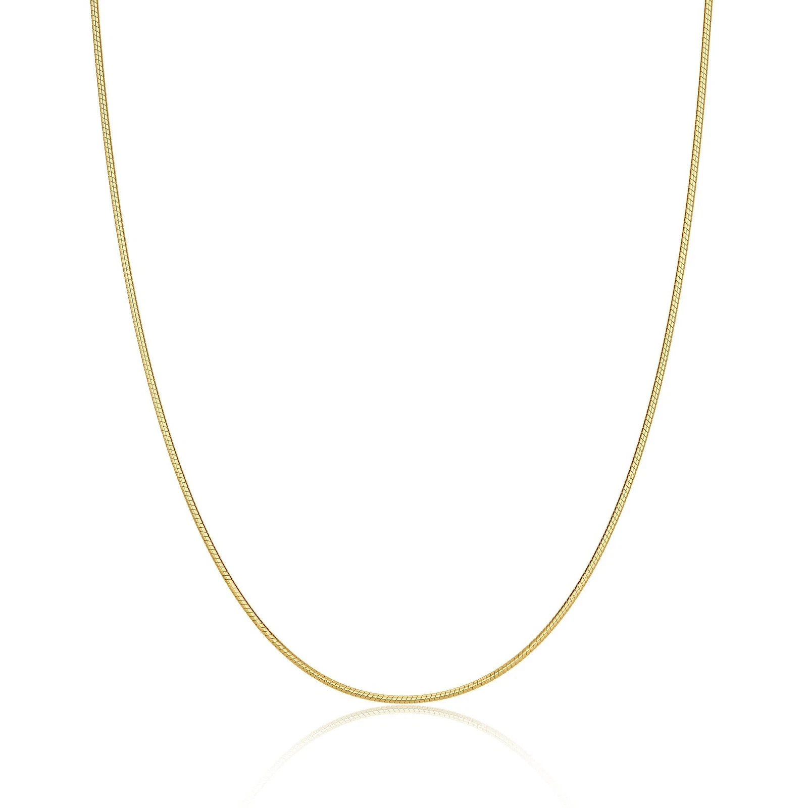 Simple Gold Plated Necklace for Women Dainty Gold Chain Necklace for Women Go…