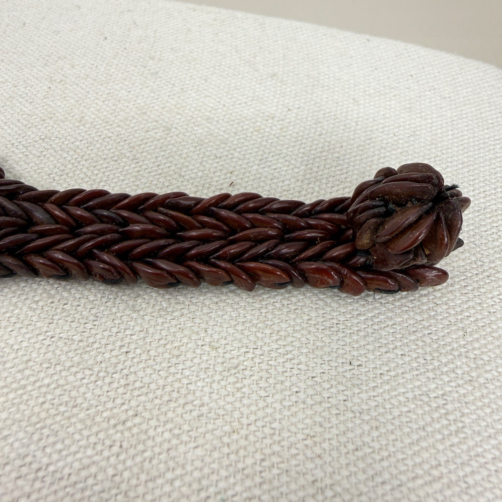 Koa Seed Bracelet Vintage Hawaiian Collector Souvenir Boho Island Beach