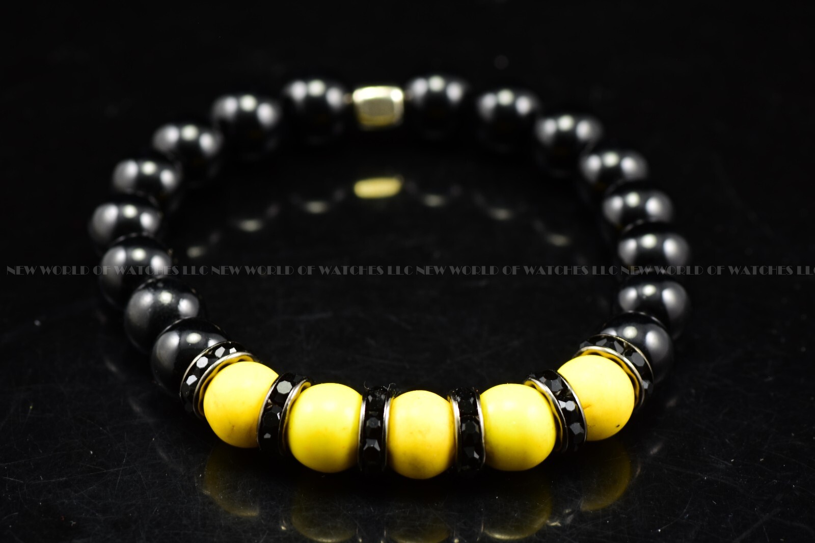 Beads Bracelet Handmade Matching Invicta DC Comics BATMAN 27098 (Bracelet only)