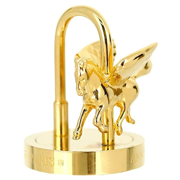 Auth HERMES Padlock Charm ANNEE DE LA DANSE GP Gold 2007’s Limited