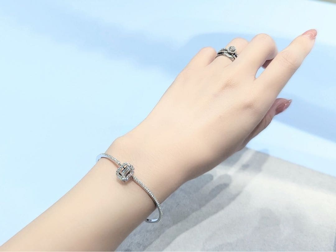 Swarovski Bangle Bracelet Used, Purchased July 2024 Not specified