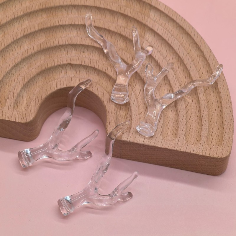 New acrylic tree branch bead hairpin headband necklace earrings accessories