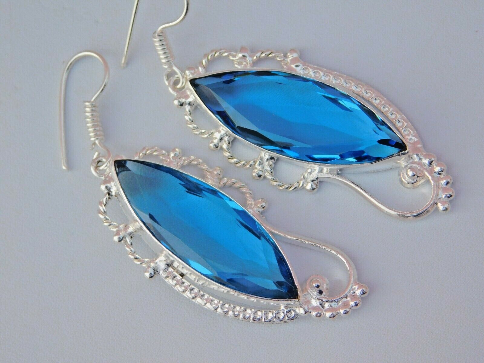 Perfect Valentine’s day Gift For Her ! Hydro London BT Qtz Tribal Brass Earrings