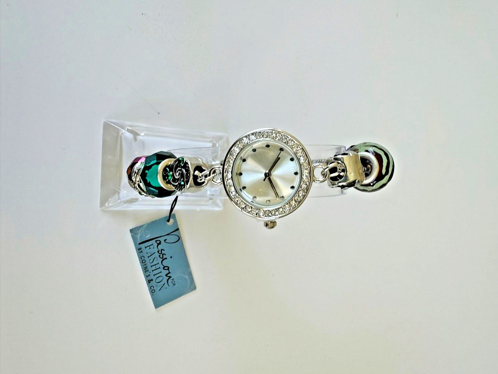 Multicolored Bracelet and quartz watch 7-1/2″ Bracelet w/ 1-1/2″ Extender Chain