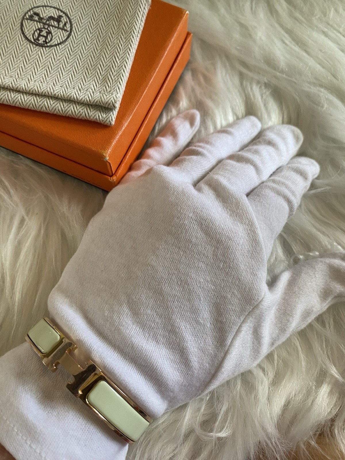 Hermes Clic Clac H Bracelet Authentic