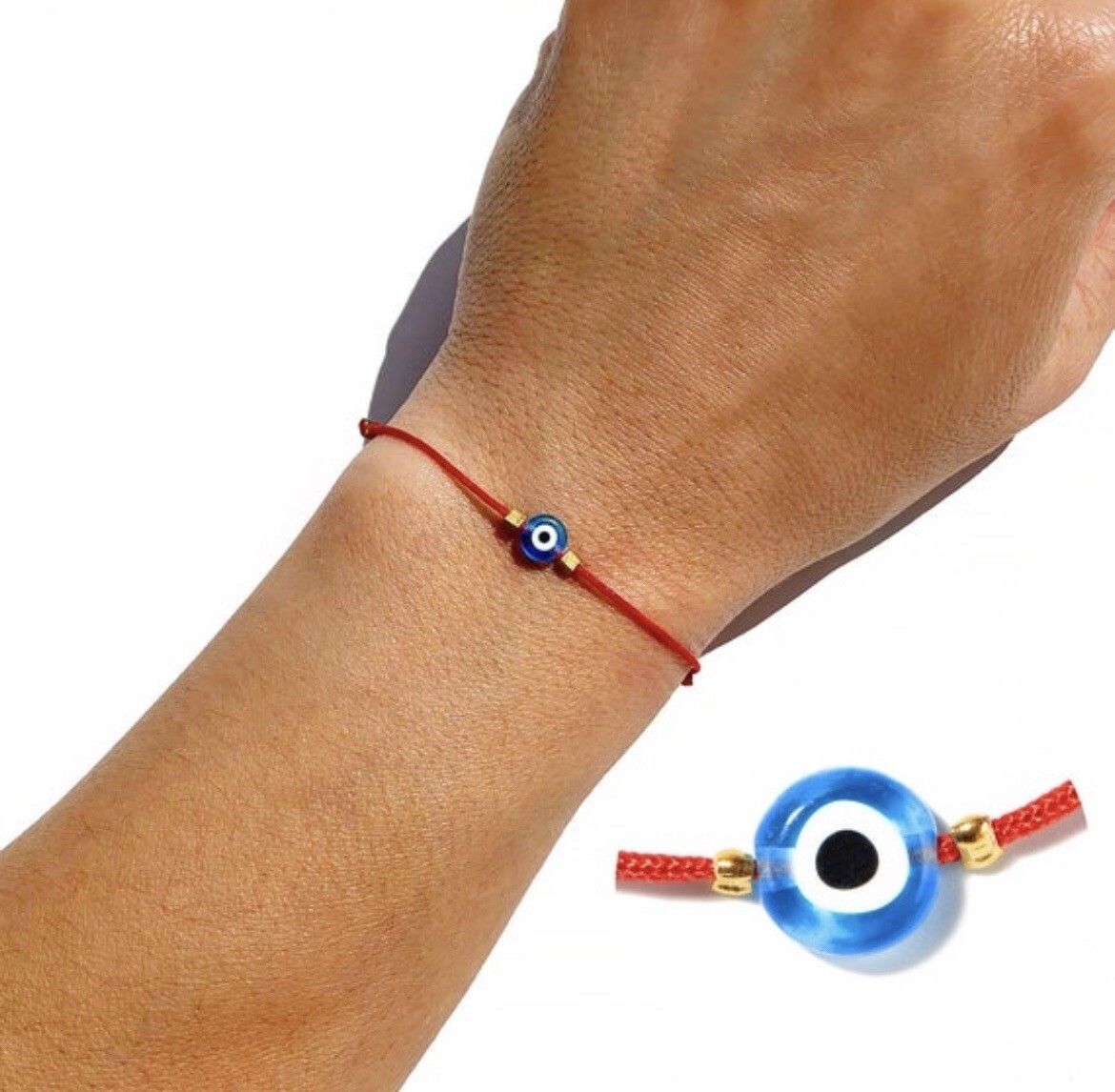 Evil Eye Bracelet Red String Jewelry Women Mal De Ojo Friendship Protection