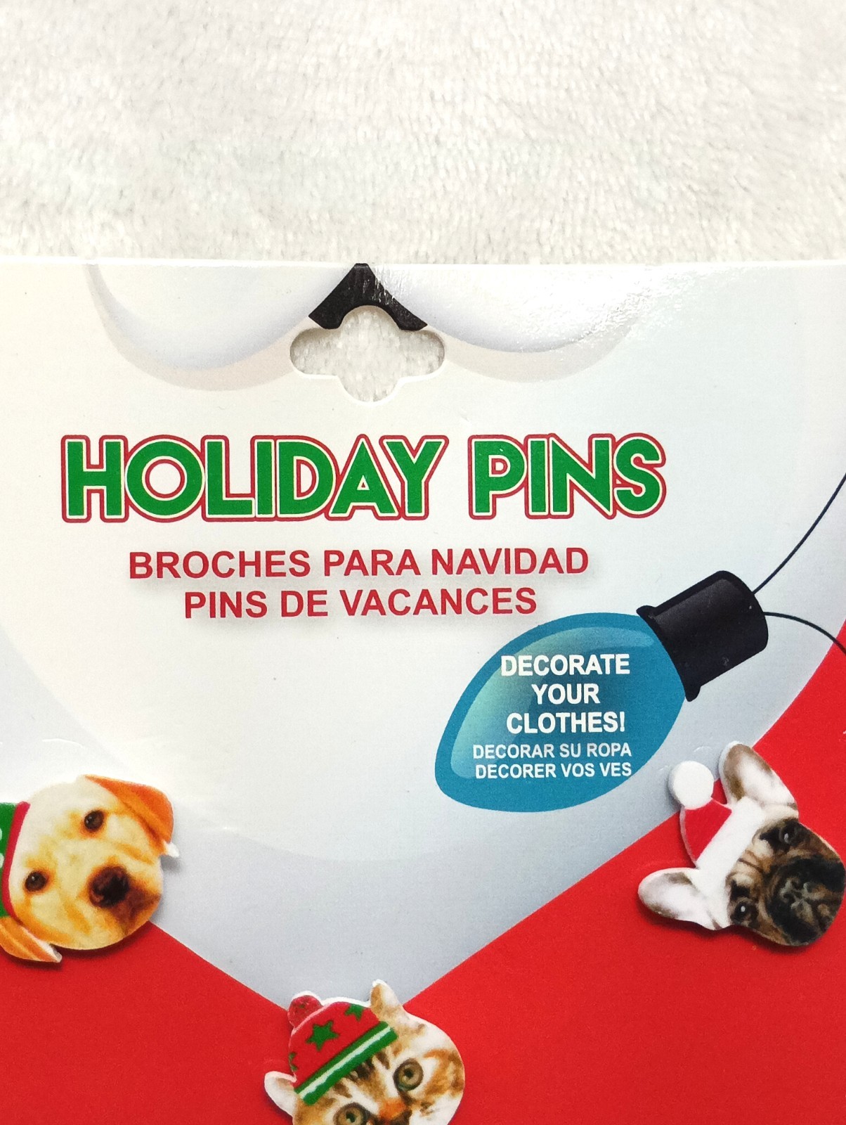 Christmas Holiday Enamel Metal Pins Set 3 Pack Festive Lapel Jewelry NEW