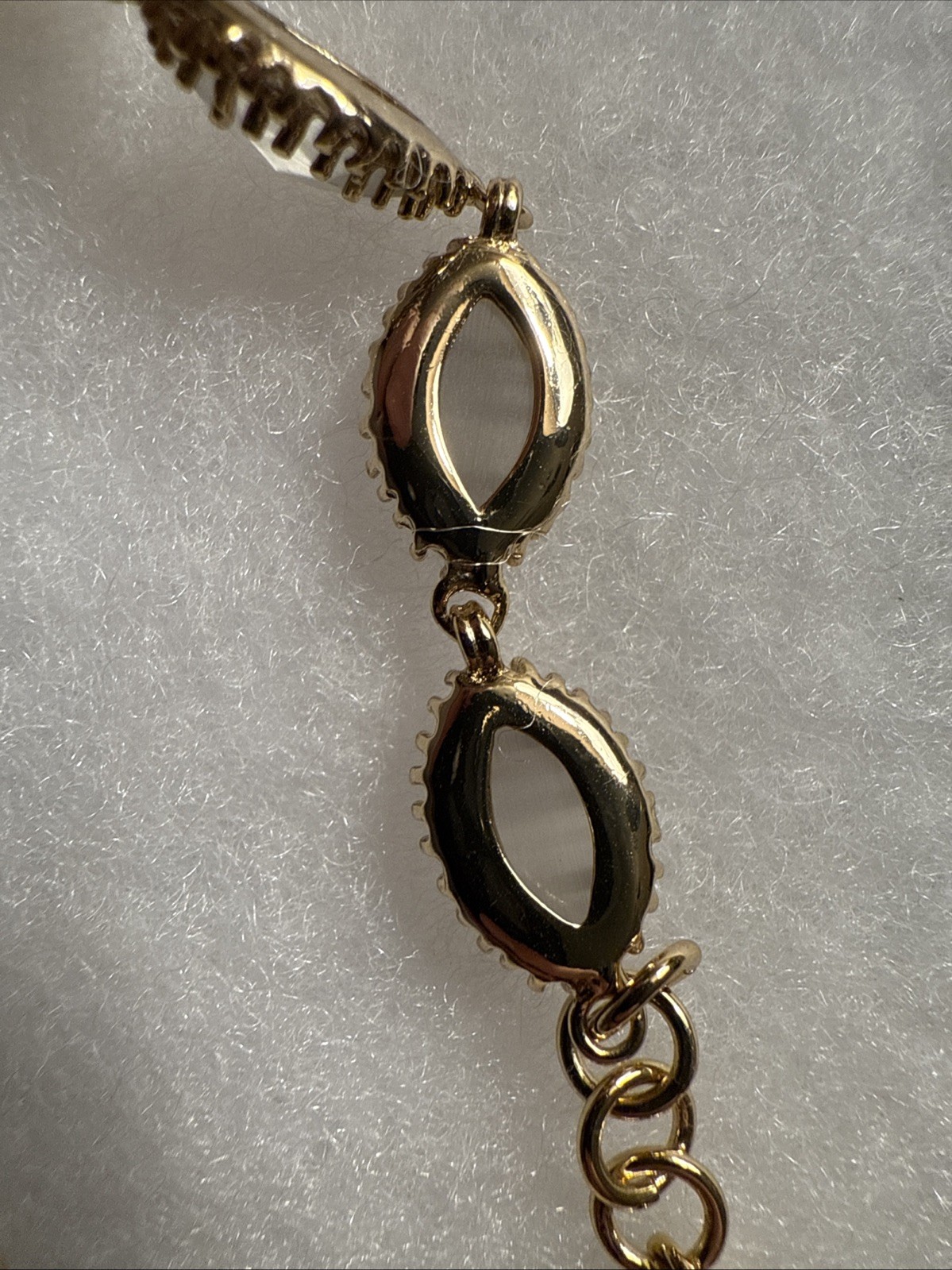 Kendra Scott Gold MOP Marquise Link Bracelet Original Box