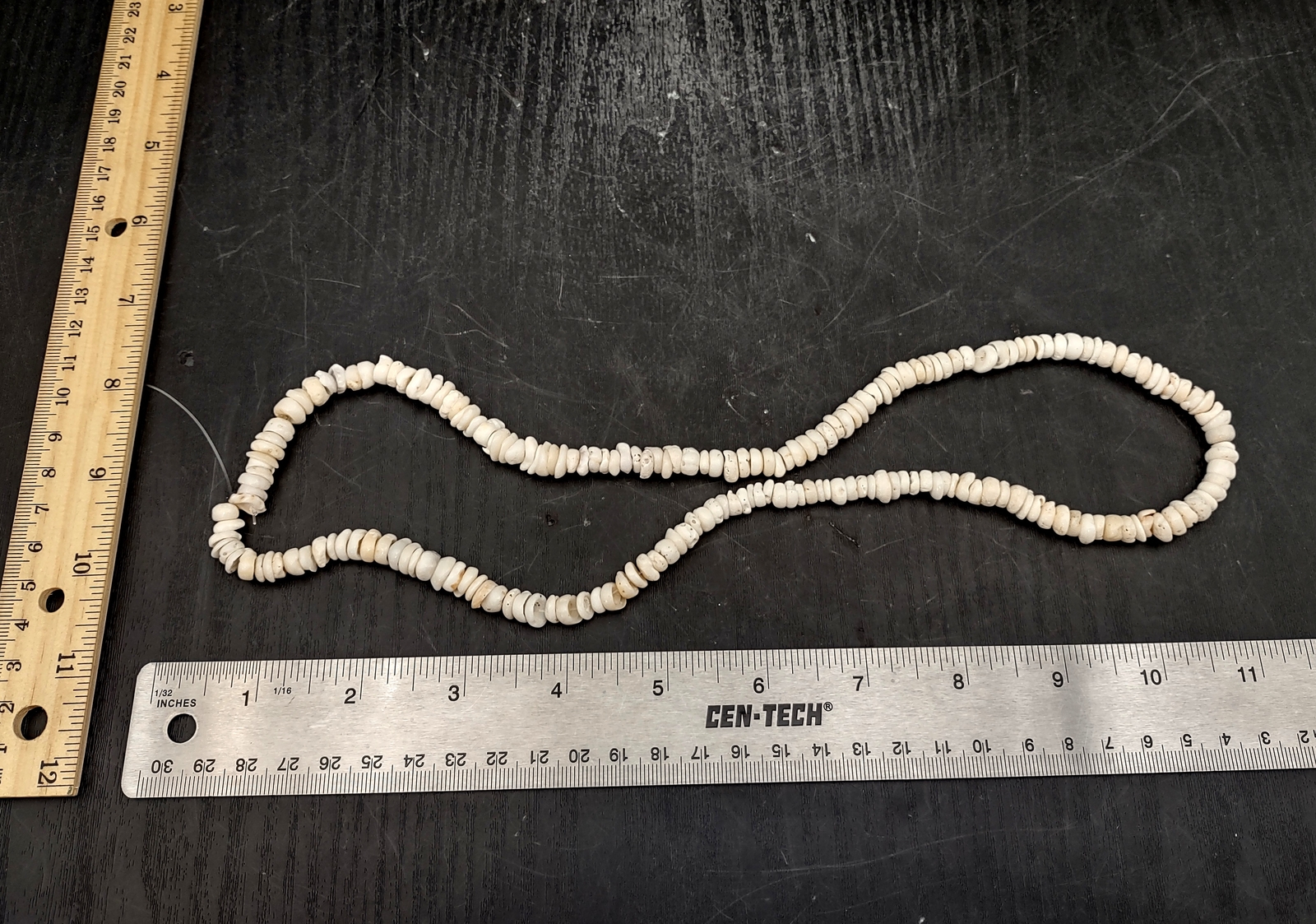 White Puka Seashell Strand Beads (1 strand approx. 16 inches x 4-5+ mm)