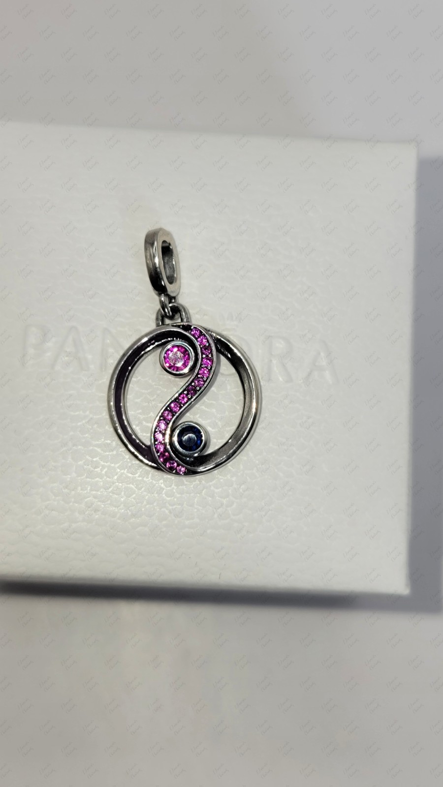 Autenthic Pandora Me Balance Yin & Yang Medallion Charm – 792307C01 W/ Box B36