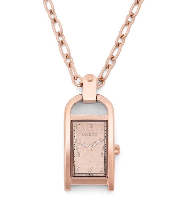 Invicta Mini Angel Women’s Necklace Watch – 17.5mm, Rose Gold (49936) New