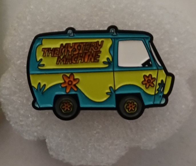 MYSTERY MACHINE- ENAMEL PIN-SHIP ALL THE PINS YOU BUY FOR $4.99-VISIT OUR STORE