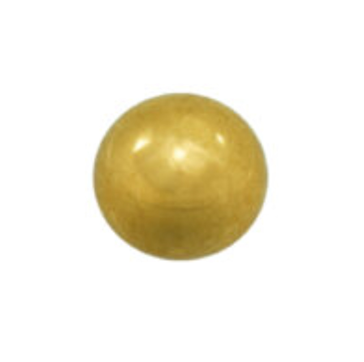Caflon Safetec 24ct Gold Plated 3mm Ball ear studs 1 pair for piercing
