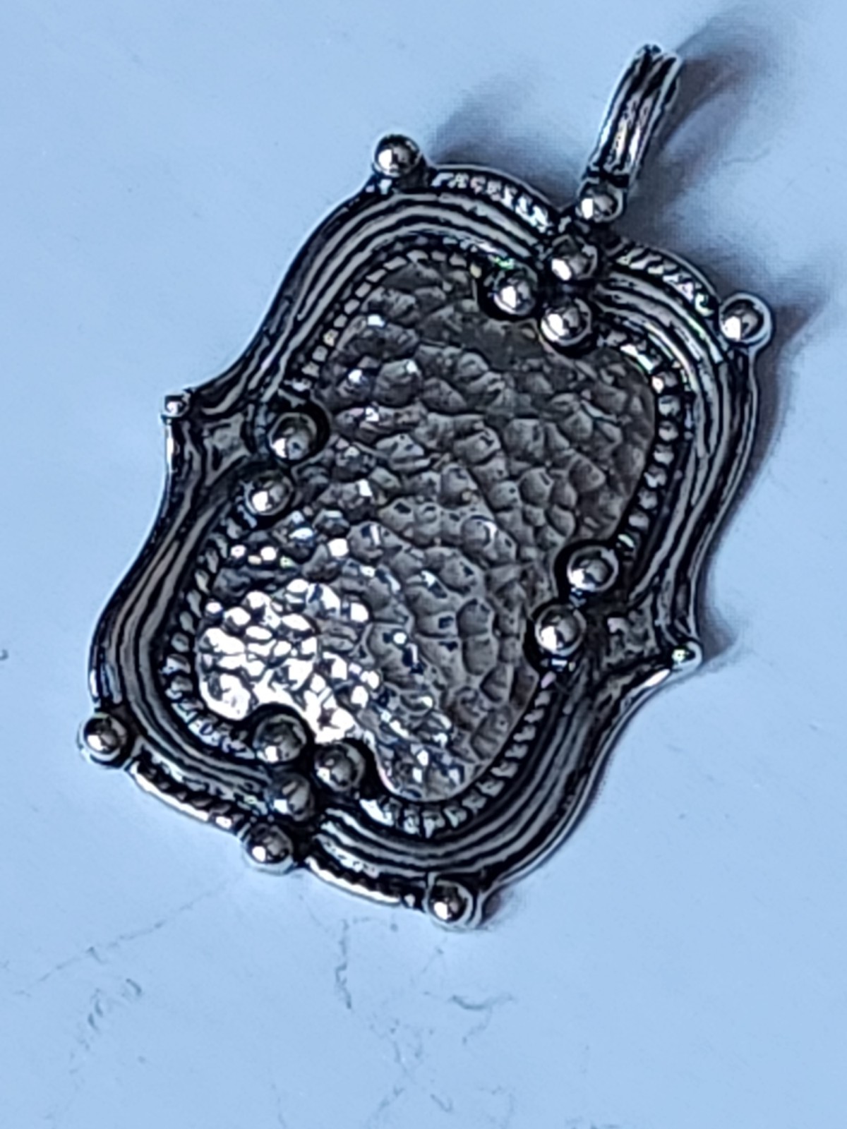 STERLING SILVER PENDANT, 11 GRAMS, MADE IN ISRAEL