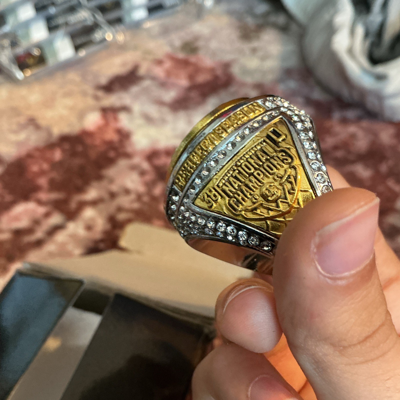 NCAA Women’s Basketball 2024 National Champions Championship Ring (replica)