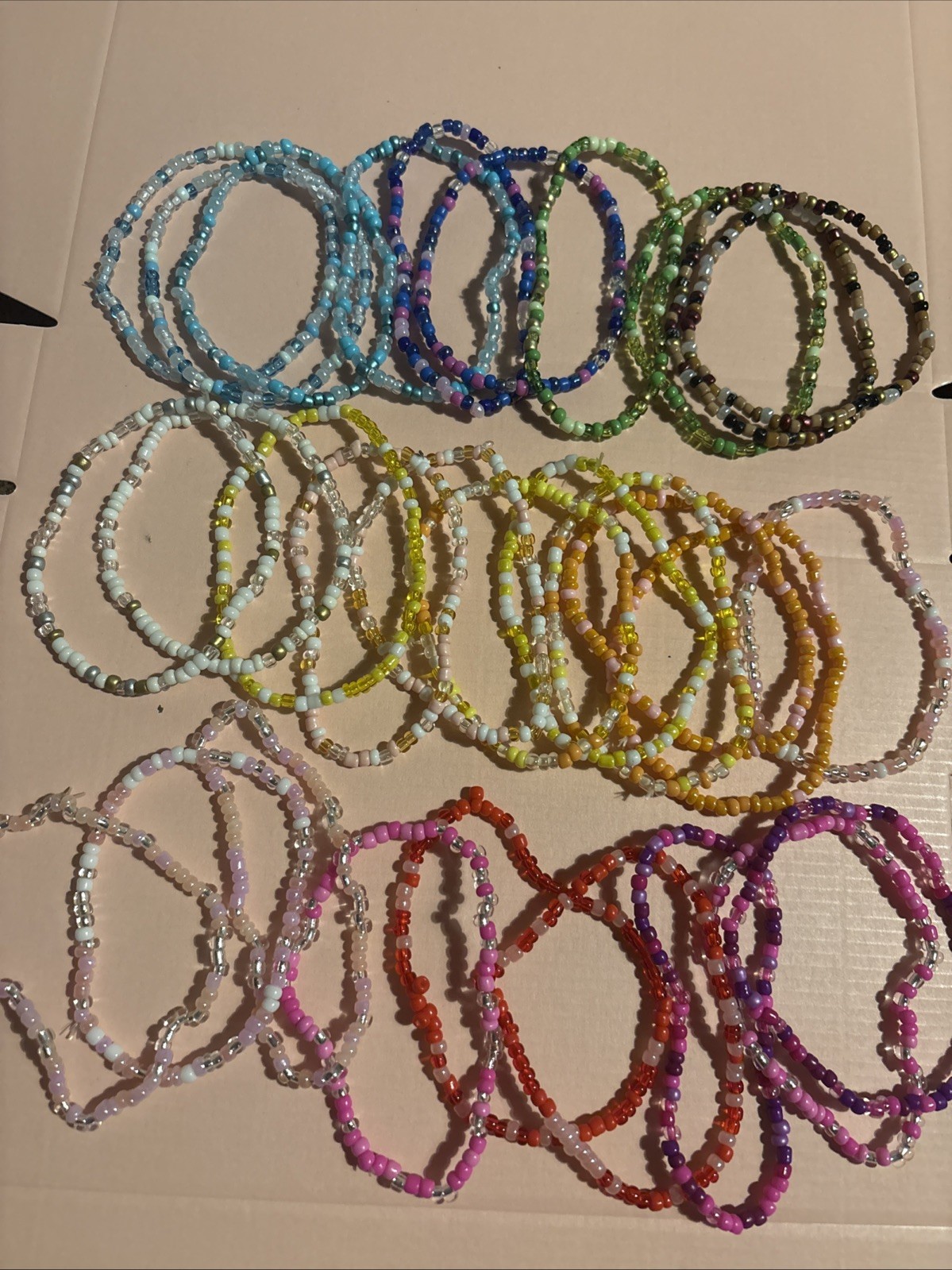 30 New Handmade Beaded Bracelets For Adults with Small Wrists and Girls Too
