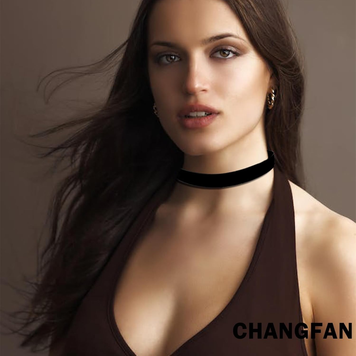 Versatile Black Velvet Lace Choker Necklace – Perfect for Halloween & Parties