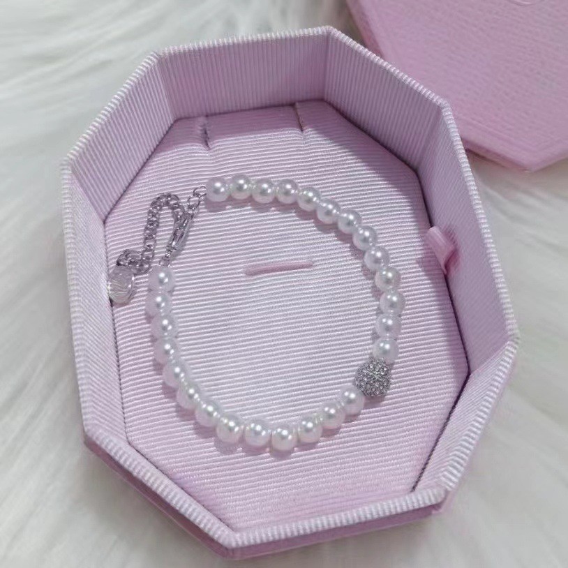 Swarovski Elements Remix Pearl Bracelet Women Crystal Elegant Jewelry Gift