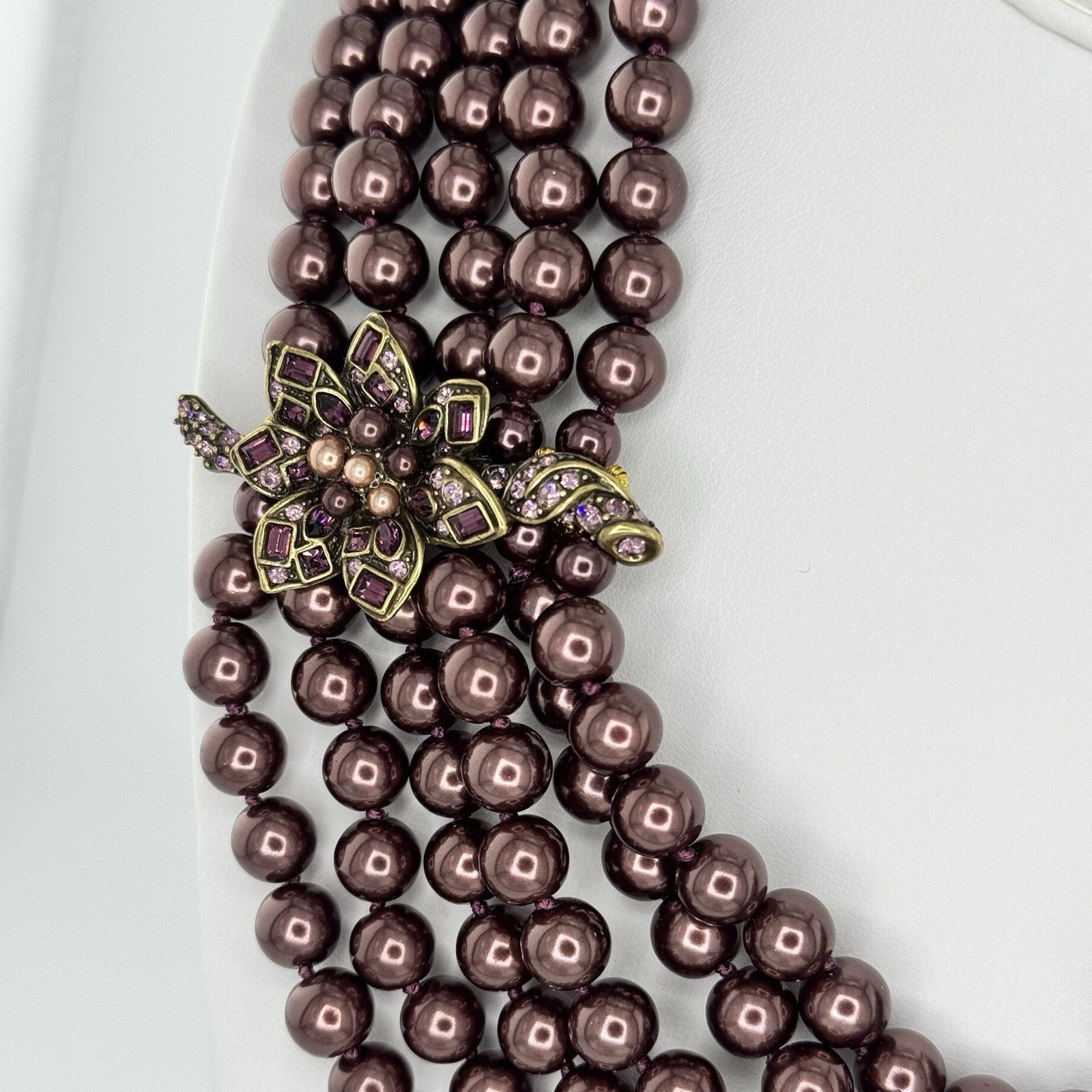 REMARKABLY RARE Swarovski Neck Piece “Lovely Linda” By Heidi Daus *FREE SHIPPING