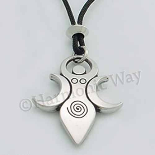 ARTEMIS pendant Greek Moon GODDESS Necklace female spirit of adventure
