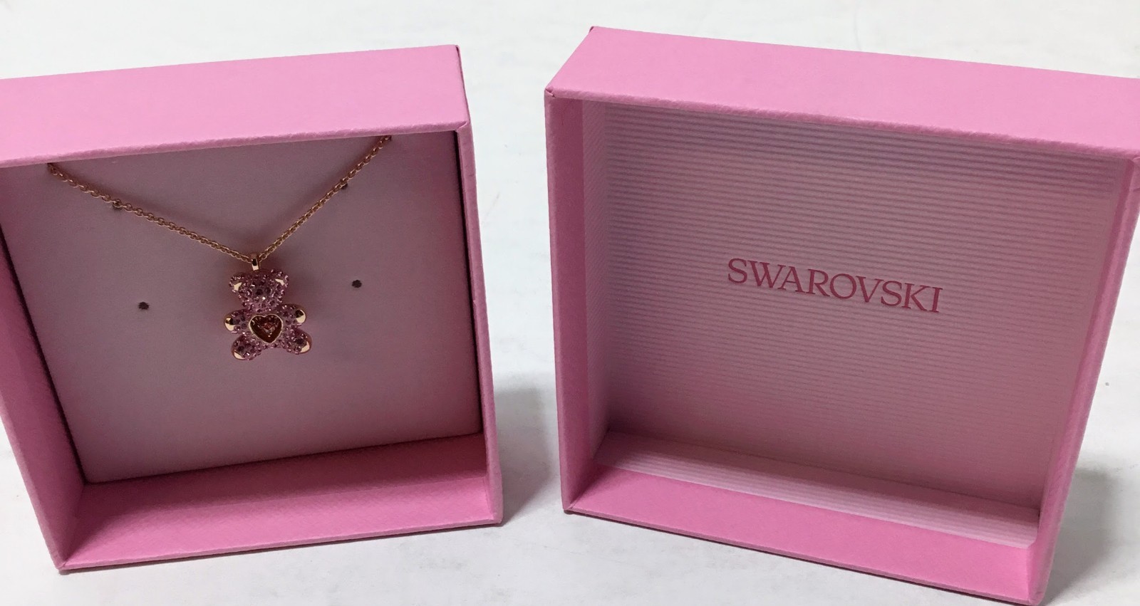 Swarovski Teddy Bear Necklace