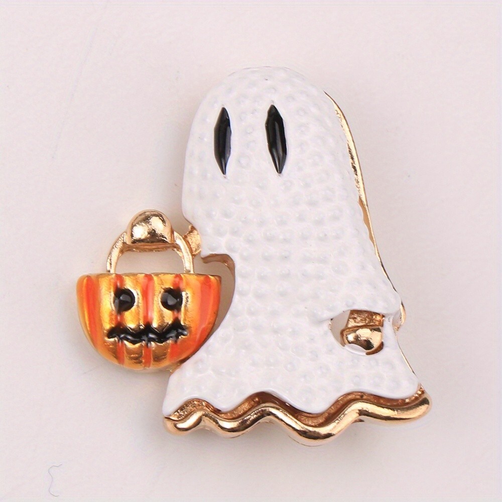 Halloween Ghost Brooch Women’s Pumpkin Clothing Accessories Pins
