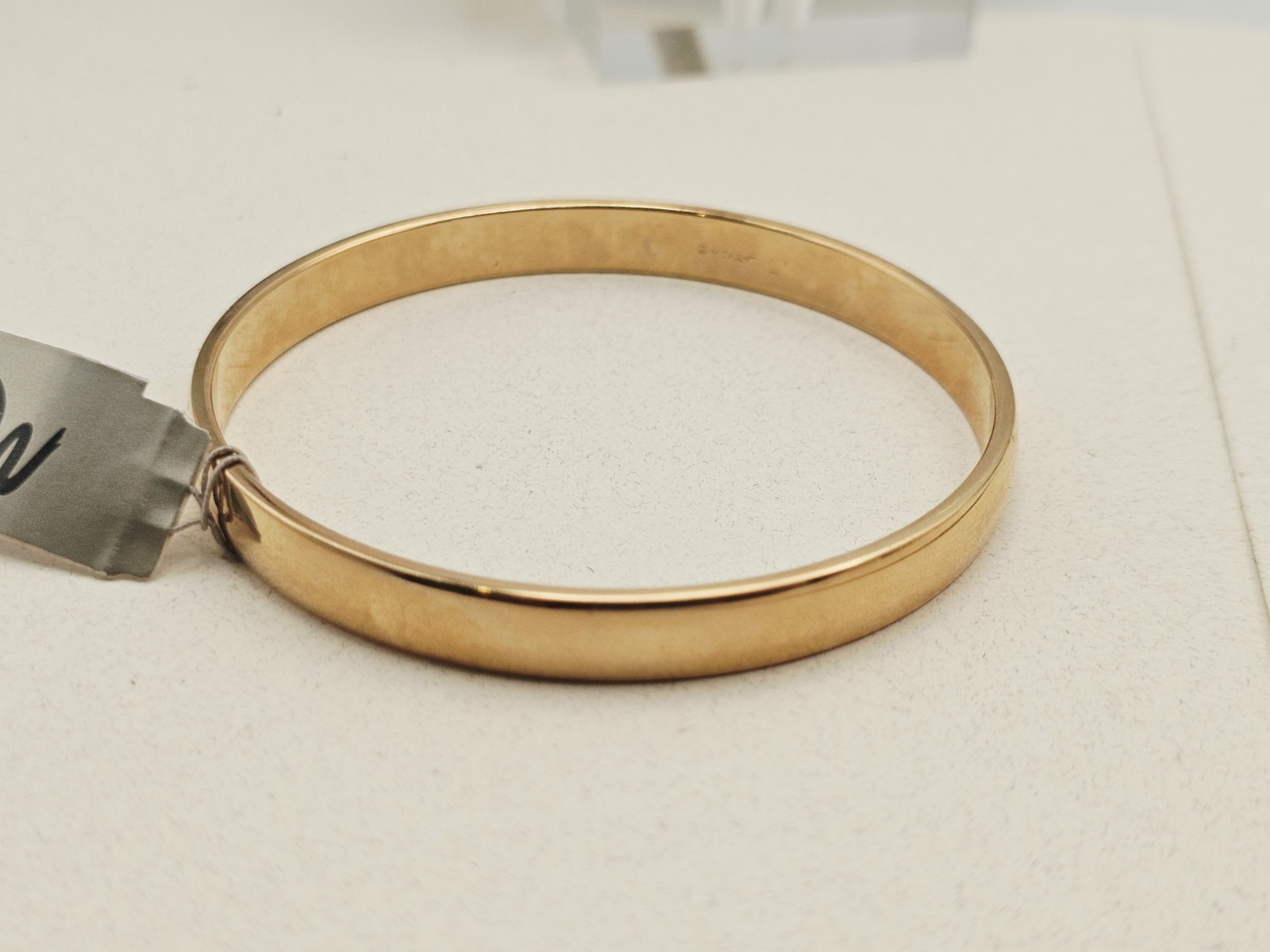 Monet Bracelet 7 3/4 ” X 1/4 ” Thick Gold