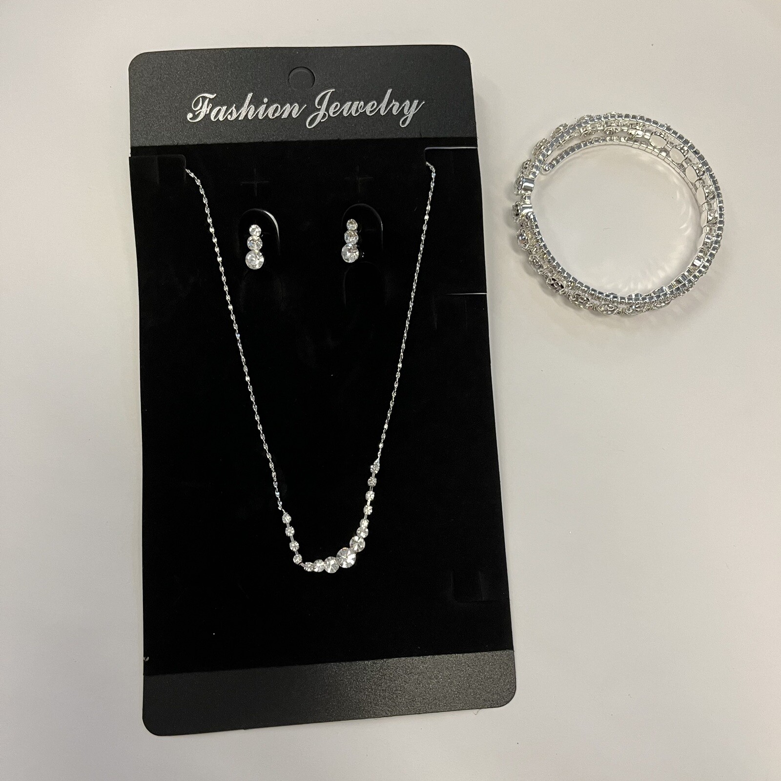 Costume Jewelry – Necklace, Ear Rings, And Bracelet