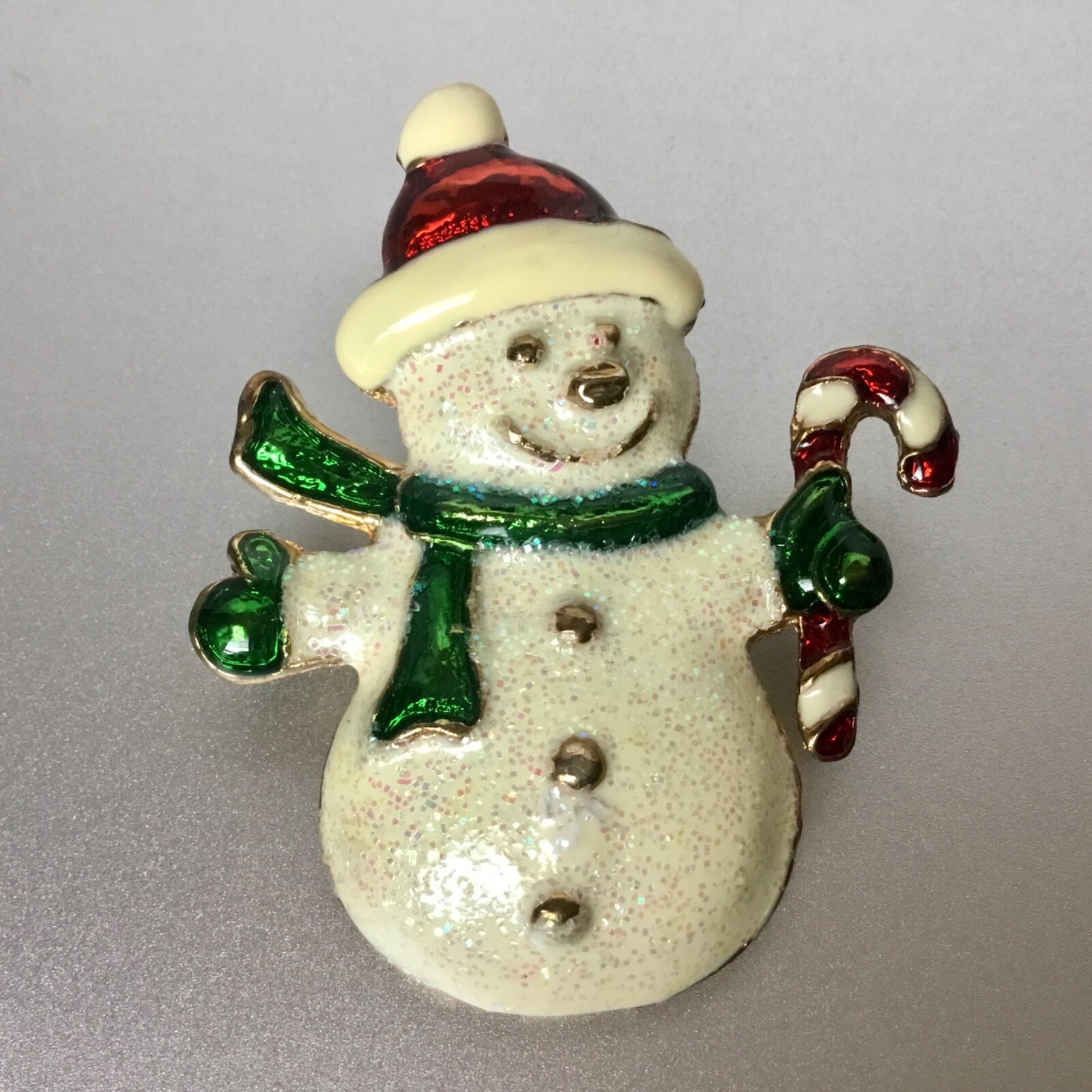 Snowman Christmas Holiday Pin Lot Vintage to Modern