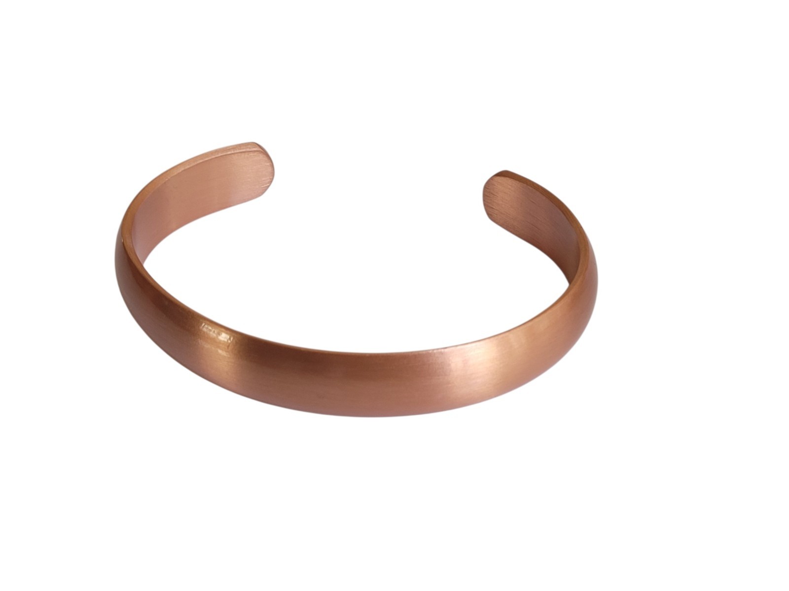 Solid Copper 12mm Dome Cuff Pure Copper Arthritis Therapy Heavy 50gr. Bracelet