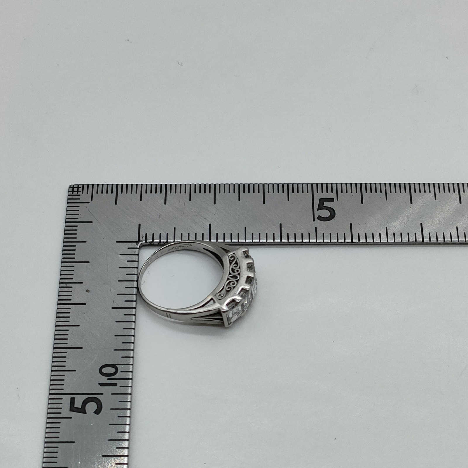Jewelry Ring Natural Diamond 1.55ct Platinum 2343309
