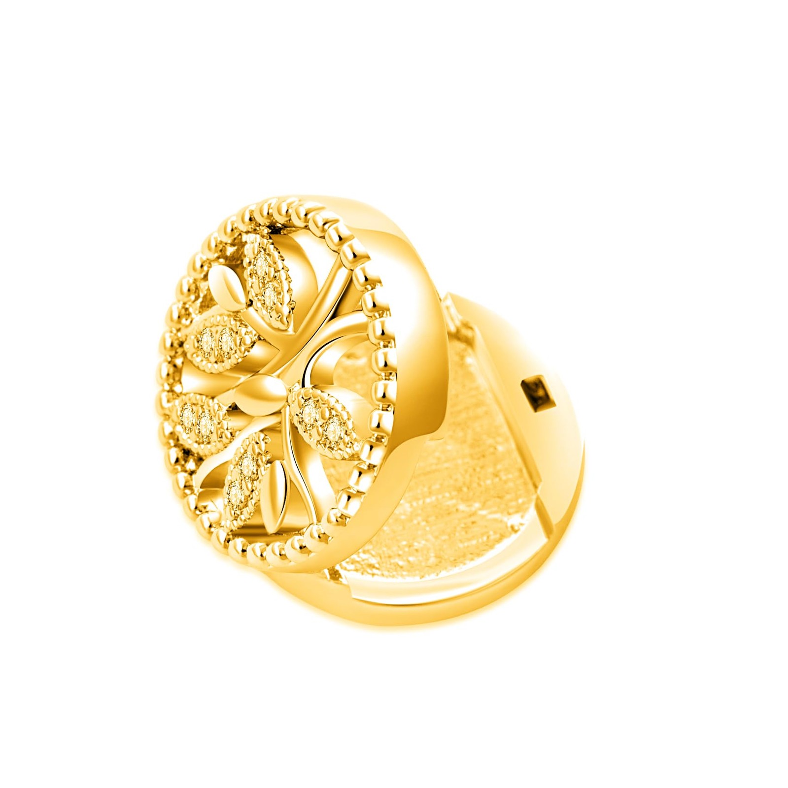 Reflexions Family Tree Clip Charm CZ Lock Stopper Bead for Pandroa Reflexions Br