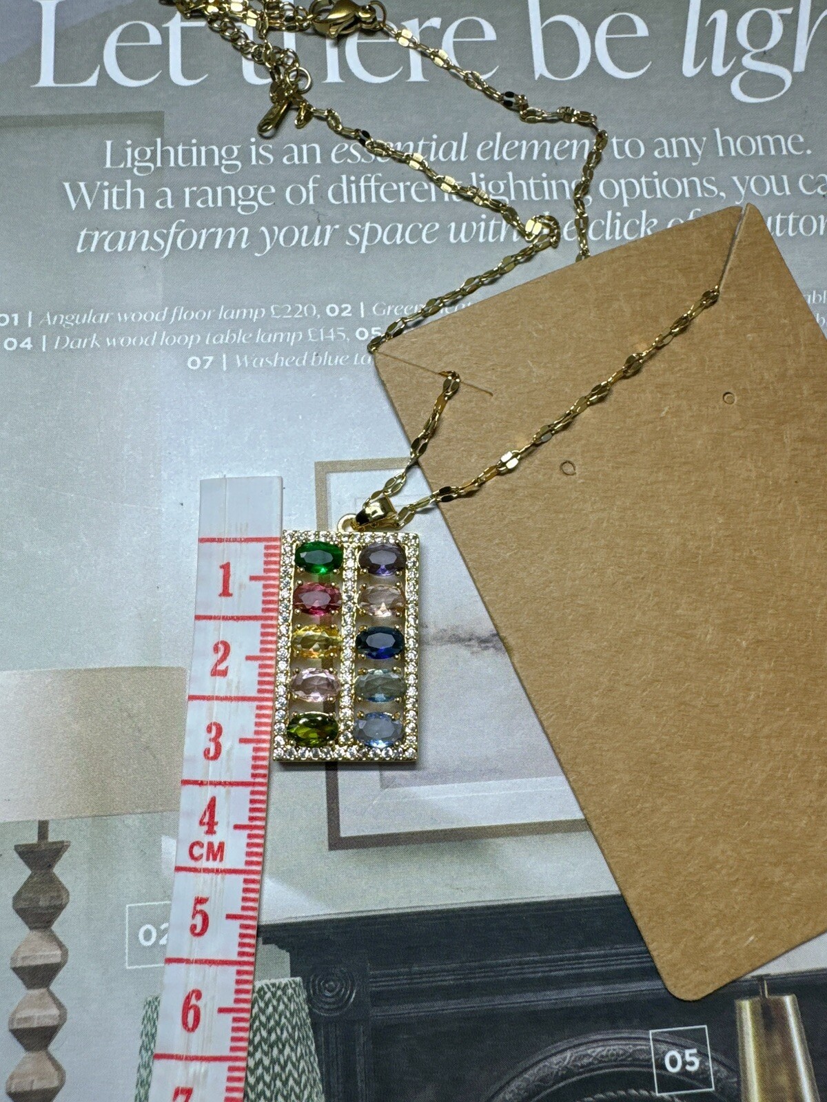 Elegant Stainless Steel colorful Abacus Necklace Portable for Casual&Formal Wear