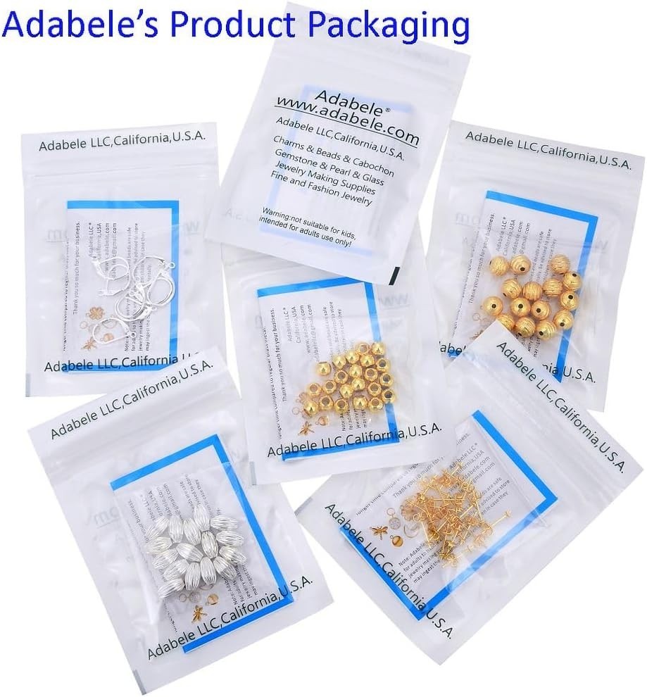 100pcs Yellow Gold Plated Earring Findings