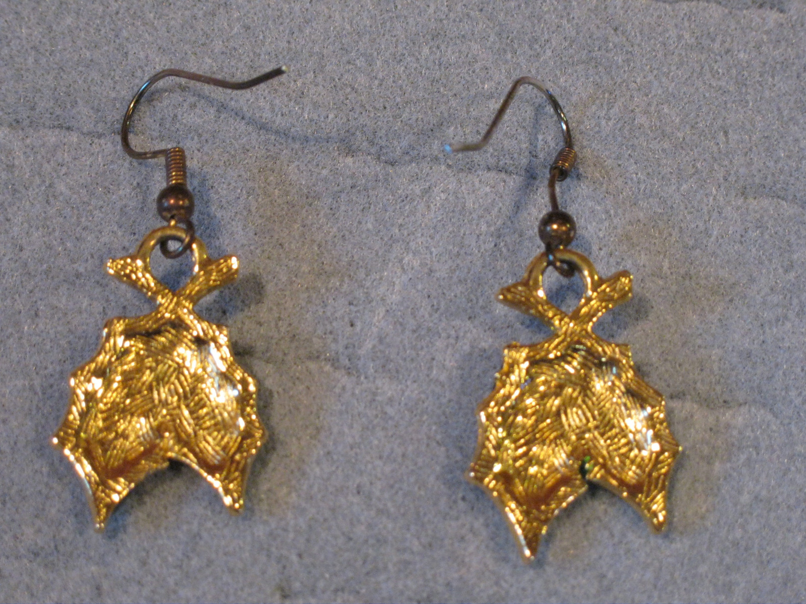 Christmas Pin and Earrings