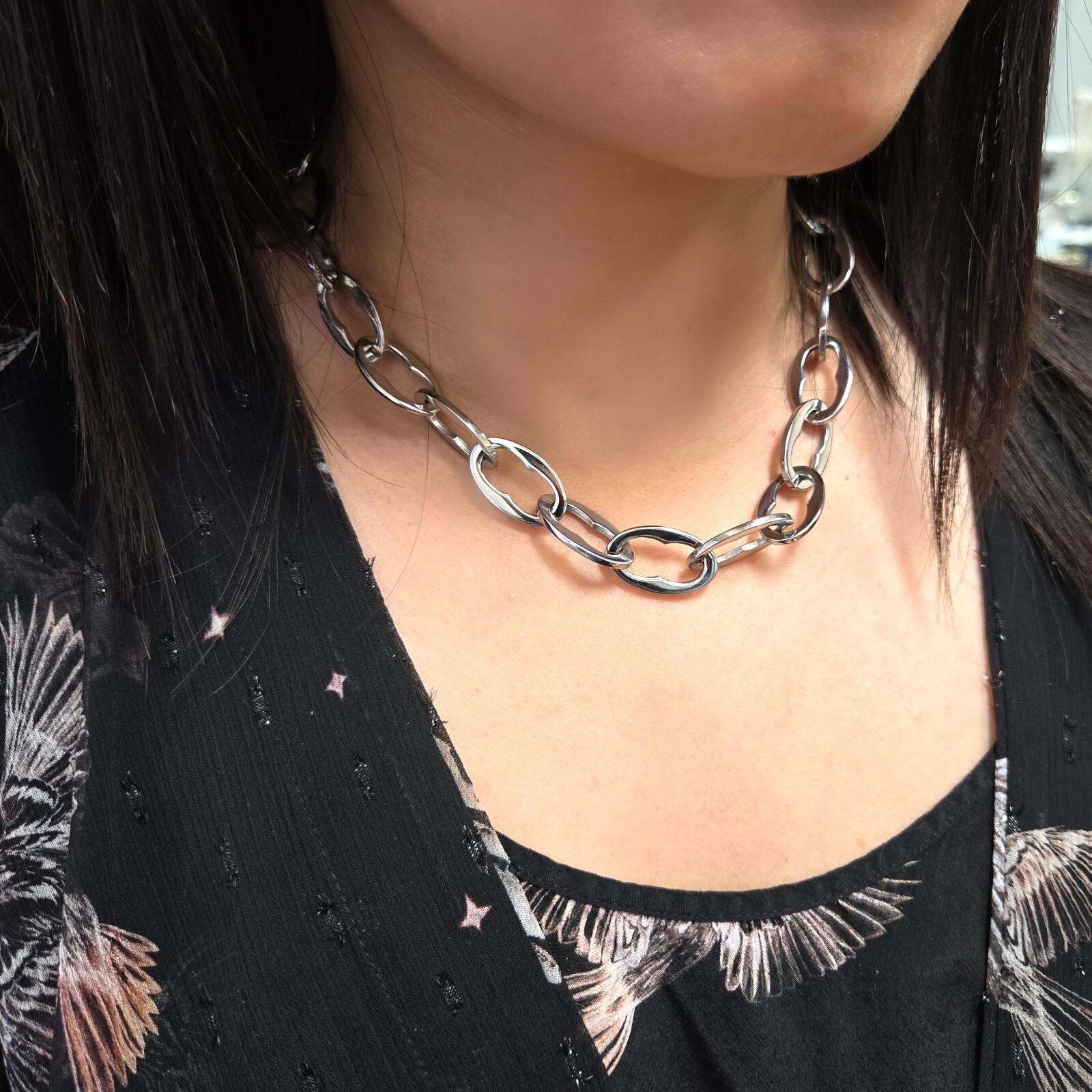 Stainless Steel 316 Polished Link Necklace/ Bracelet