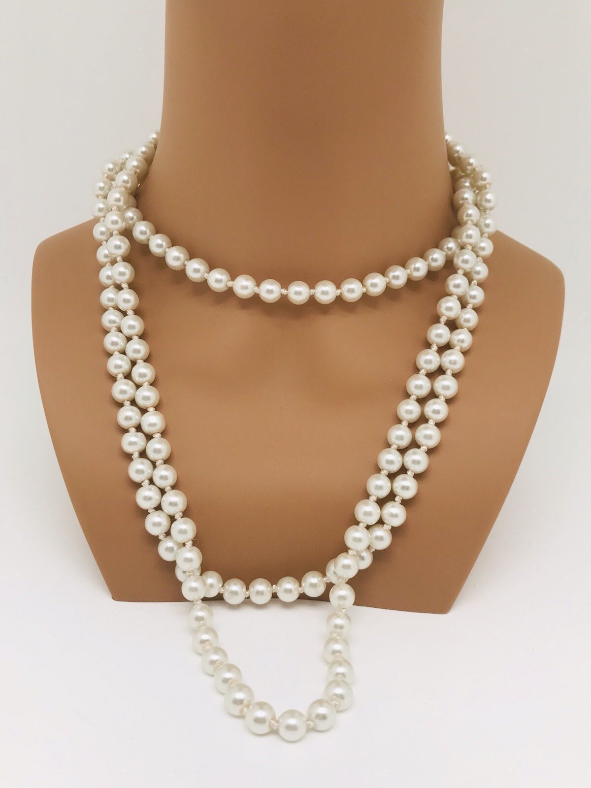 Fashion Jewelry Necklaces Simulated Pearl, 31 In – Used…A12