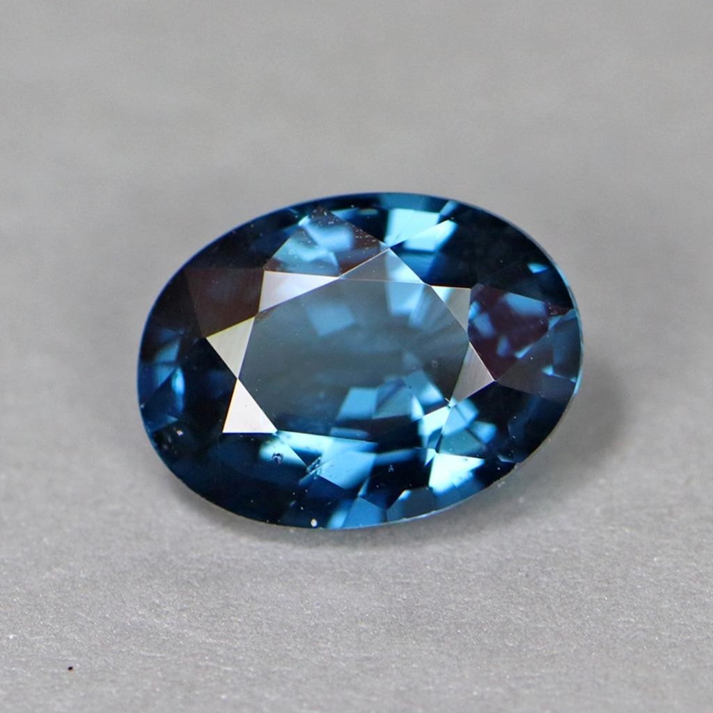 1.02 CTS NATURAL BLUE SPINEL OVAL SHAPE LOOSE GEMSTONE FROM BURMA