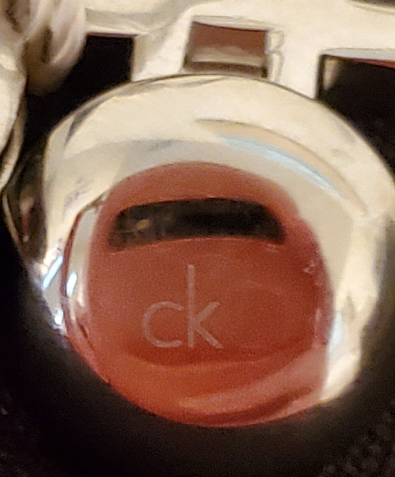 Calvin Klein Bubble Sphere Open Cuff Bracelet – Silver Tone (Model KJ04AB09010S)