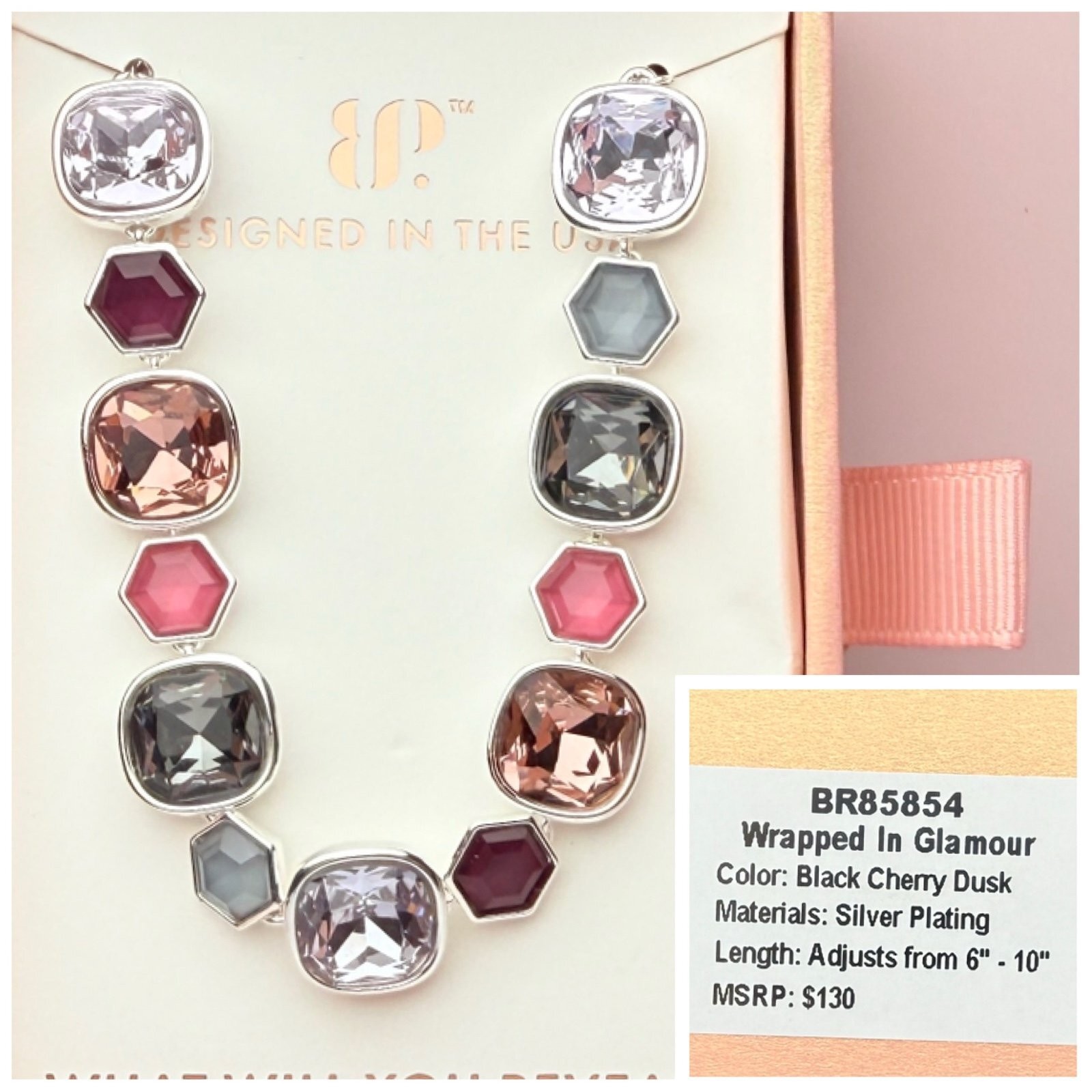 Wrapped In Glamour – Black Cherry Dusk – Holiday Jewel Candy