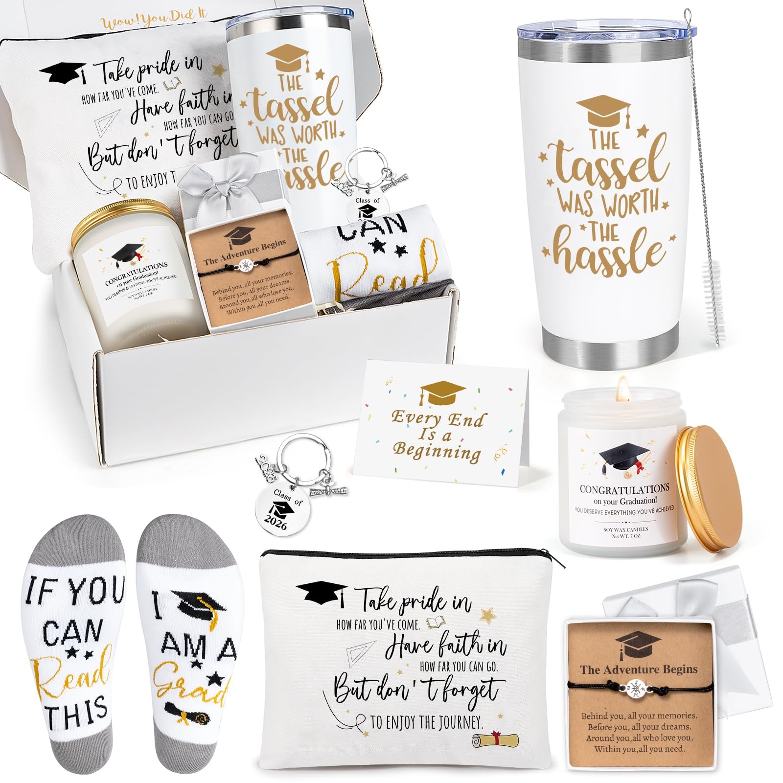 Graduation Gifts for Her Him Class of 2026 Daughter Son Birthday Women Men