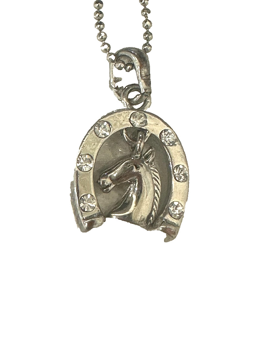 New 20pcs Crystal Charm Pendant Necklaces Jewelry #139 Cross Horseshoe Heart Bee