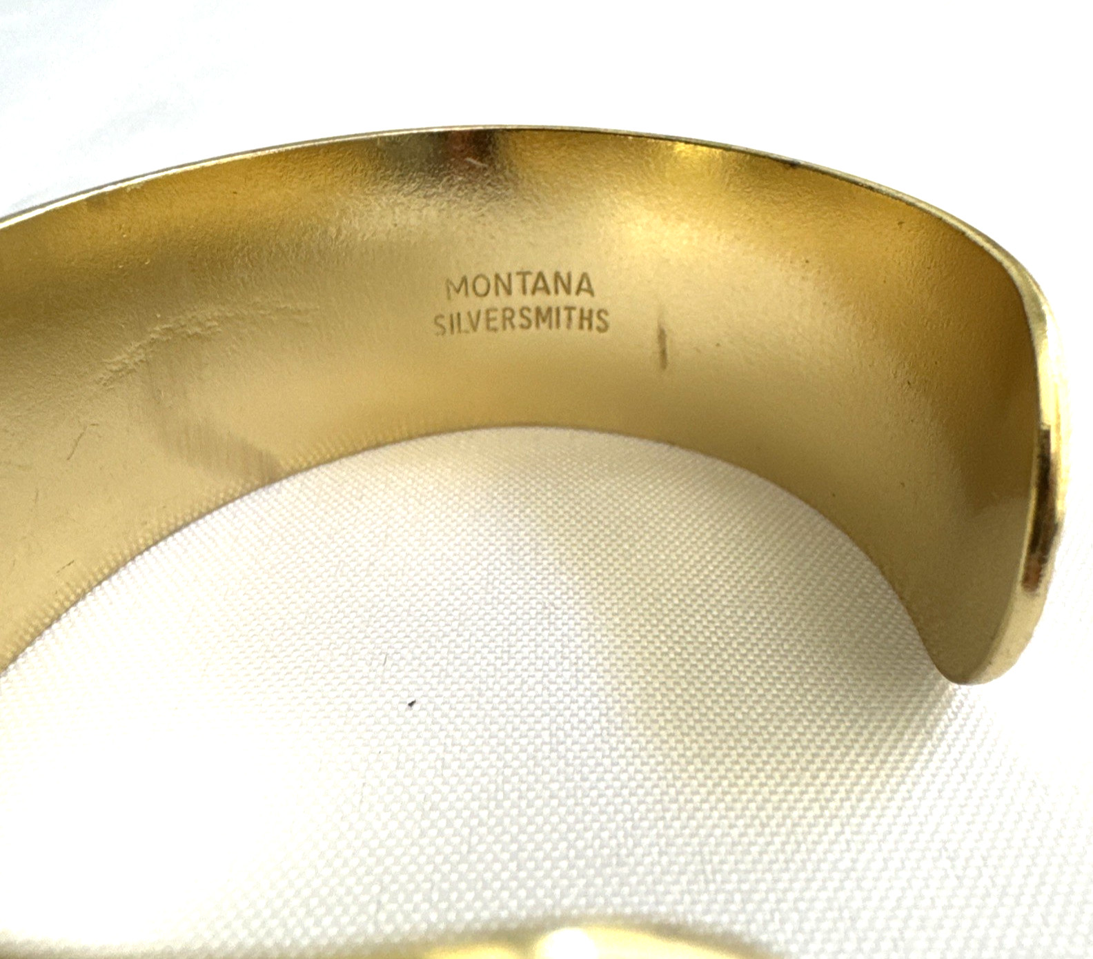 Montana Silversmiths Tri-Color Cuff Bracelet Western Southwestern Geometric