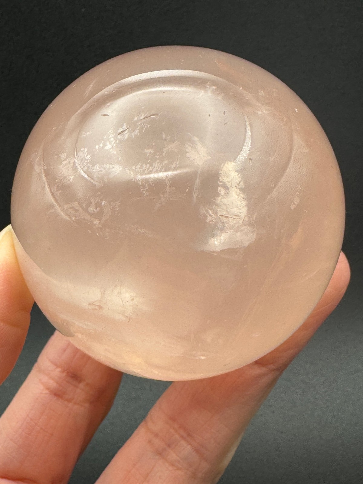 Handcrafted Natural Citrine Crystal Sphere for Prosperity