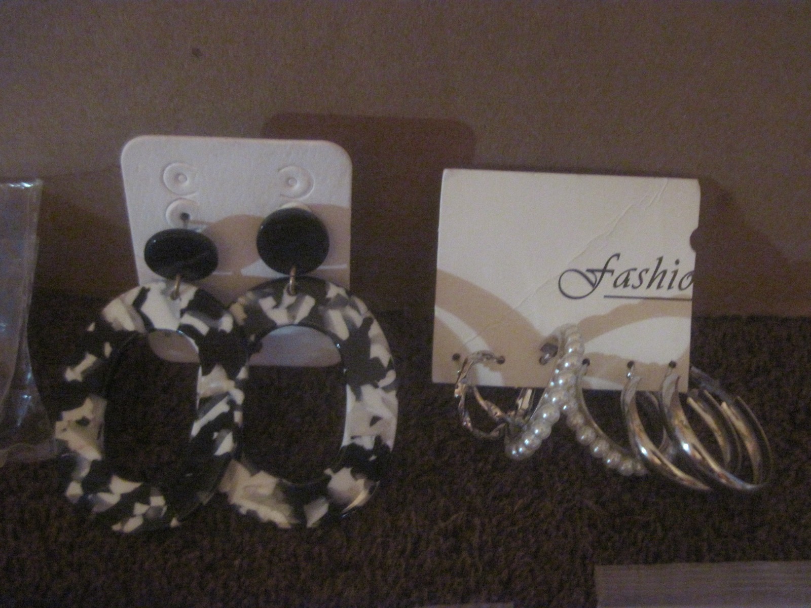 24 Pairs of Post & Wire Earrings for Pierced Ears, Var. Styles & Colors